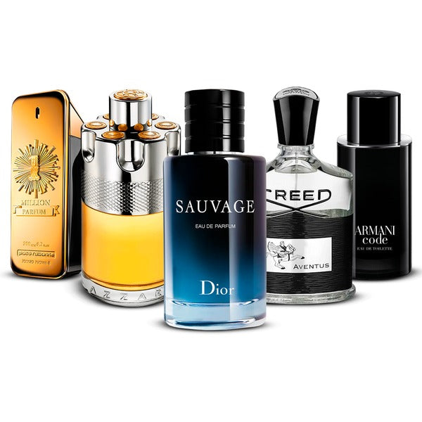 Combination of 5 men's perfumes – Aurum Collection [100 ml each]